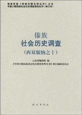 傣族社会历史调查