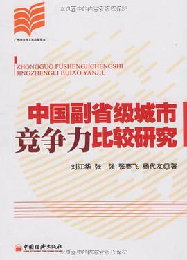 中国副省级城市竞争力比较研究