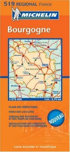 Michelin Bourgogne France (Michelin Maps) pdf epub mobi 电子书 下载