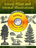 Forest Plant and Animal Illustrations CD-ROM and Book 森林植物和动物插图 pdf epub mobi 电子书 下载