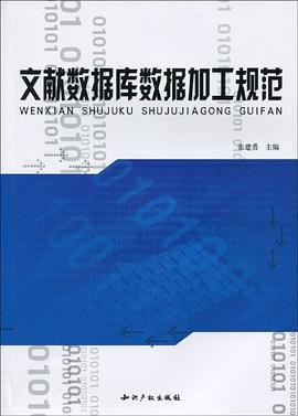 文献数据库数据加工规范 pdf epub mobi 电子书 下载