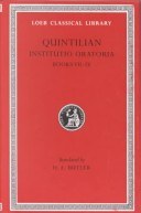 The Institutio Oratoria of Quintilian pdf epub mobi 电子书 下载