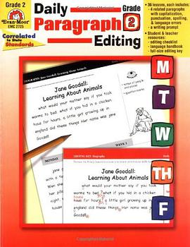 Daily Paragraph Editing, Grade 2 pdf epub mobi 电子书 下载