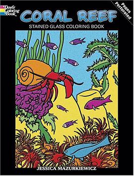 Coral Reef Stained Glass Coloring Book pdf epub mobi 电子书 下载