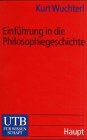 Einführung in die Philosophiegeschichte. Ursprung und Entwicklung westlichen Denkens. pdf epub mobi 电子书 下载