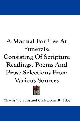 A Manual for Use at Funerals pdf epub mobi 电子书 下载