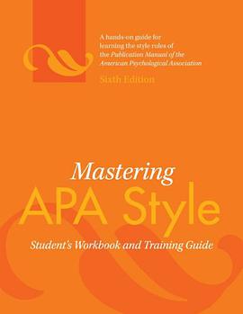 Mastering APA Style pdf epub mobi 电子书 下载