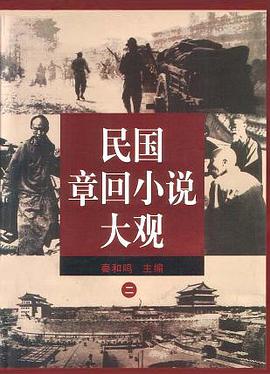 民国章回小说大观(二) pdf epub mobi 电子书 下载