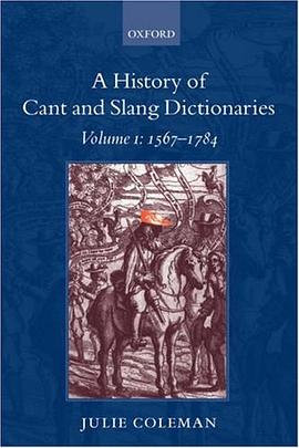 A History of Cant and Slang Dictionaries pdf epub mobi 电子书 下载