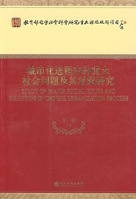 城市化进程中的重大社会问题及其对策研究 pdf epub mobi 电子书 下载