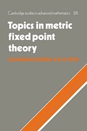Topics in Metric Fixed Point Theory pdf epub mobi 电子书 下载
