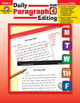 Daily Paragraph Editing, Grade 4 pdf epub mobi 电子书 下载