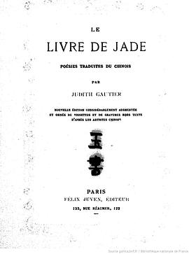 Le Livre de Jade