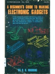 A beginners guide to making electronic  gadgets pdf epub mobi 电子书 下载