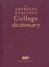 The American Heritage® College Dictionary, Fourth Edition Deluxe pdf epub mobi 电子书 下载