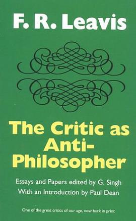 The Critic as Anti-Philosopher pdf epub mobi 电子书 下载
