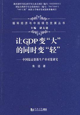 让GDP变大的同时变轻 pdf epub mobi 电子书 下载