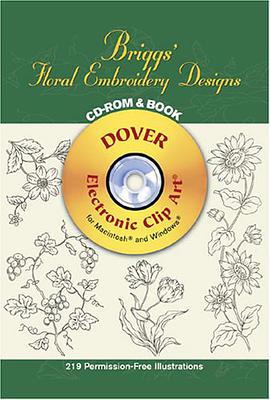 Briggs' Floral Embroidery Designs CD-ROM and Book pdf epub mobi 电子书 下载