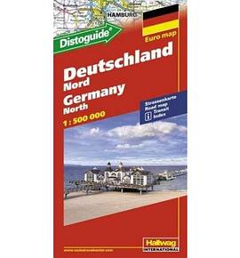 Rand McNally Hallwag North Germany Regional Road Map pdf epub mobi 电子书 下载