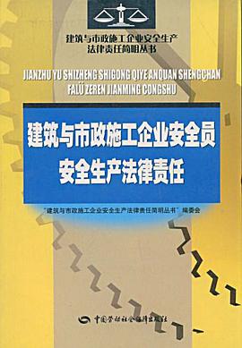建筑与市政施工企业安全员安全生产法律责任 pdf epub mobi 下载