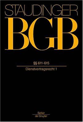 J Von Staudingers Kommentar Zum Burgerlichen Gesetzbuch, 2 pdf epub mobi 电子书 下载