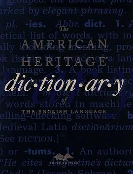 American Heritage Dictionary of the English Language pdf epub mobi 电子书 下载