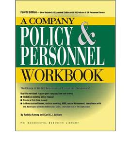 Company Policy and Personnel Workbook pdf epub mobi 电子书 下载