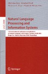 自然语言处理与信息系统/会议录/ Natural language processing and information systems pdf epub mobi 电子书 下载