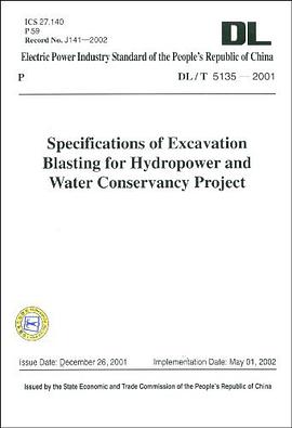 DL/T 53892007 水工建筑物岩石基础开挖工程施工技术规范 pdf epub mobi 电子书 下载