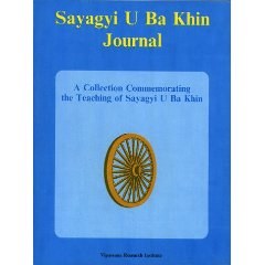 Sayagyi U Ba Khin Journal pdf epub mobi 电子书 下载