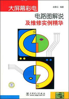 大屏幕彩电电路图解说及维修实例精华 pdf epub mobi 电子书 下载