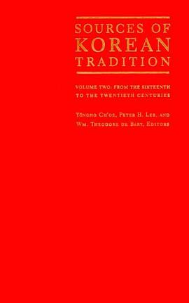 Sources of Korean Tradition pdf epub mobi 电子书 下载