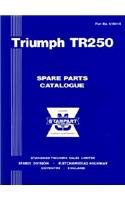 Triumph TR250 Spare Parts Catalogue pdf epub mobi 电子书 下载