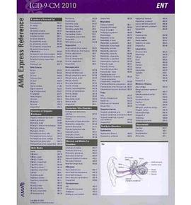 ICD-9-CM 2010 Express Reference Coding Card Ear/ Nose/ Throat pdf epub mobi 电子书 下载