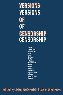 Versions of Censorship pdf epub mobi 电子书 下载