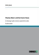 Thomas Mann Und Herrmann Hesse pdf epub mobi 電子書 下載
