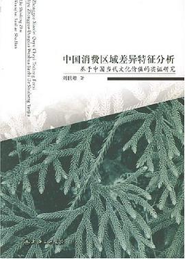 中国消费区域差异特征分析 pdf epub mobi 电子书 下载