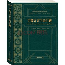 宁波方言字语汇解 pdf epub mobi 电子书 下载