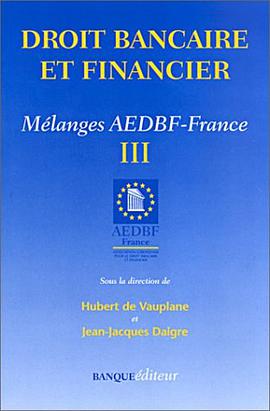 Droit bancaire et financier pdf epub mobi 下载