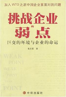 挑战企业的弱点-巨变的环境与企业的命运 pdf epub mobi 电子书 下载