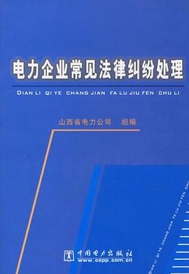 电力企业常见法律纠纷处理 pdf epub mobi 电子书 下载