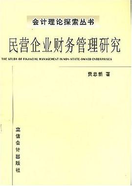 民营企业财务管理研究 pdf epub mobi 电子书 下载
