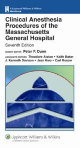 Clinical Anesthesia Procedures of the Massachusetts General Hospital pdf epub mobi 电子书 下载