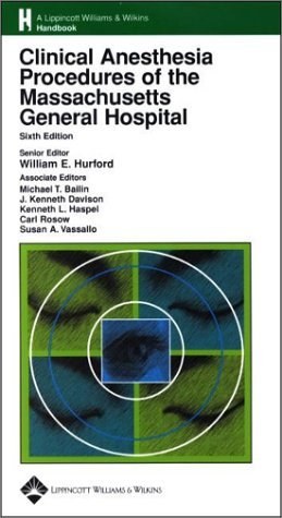 Clinical Anesthesia Procedures of the Massachusetts General Hospital pdf epub mobi 电子书 下载