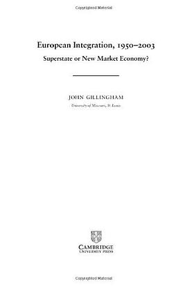 European Integration, 1950-2003 pdf epub mobi 电子书 下载