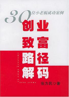 创业致富路径解码 pdf epub mobi 电子书 下载