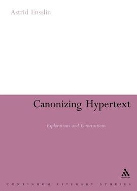 Canonizing Hypertext pdf epub mobi 电子书 下载