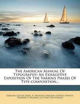 The American Manual of Typography pdf epub mobi 电子书 下载
