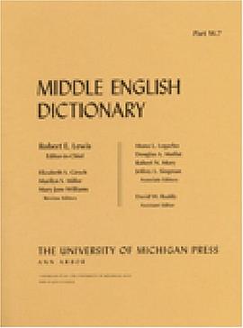 Middle English Dictionary pdf epub mobi 电子书 下载
