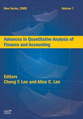 Advances in Quantitative Analysis of Finance and Accounting pdf epub mobi 电子书 下载